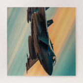 Vliegtuig  legpuzzel (Horizontaal)