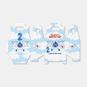  Vliegtuig Luchtmacht Verjaardagsfeest Bedankdoosjes (Uitgevouwen)