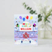  Vliegtuig Luchtshow Aviator Acrobat Ballonnen Briefkaart (Staand voorkant)