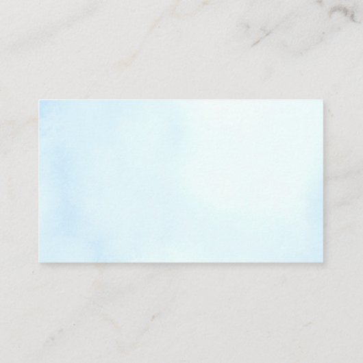 Vliegtuig Luier Raffle Behuizing Kaart (Achterkant)