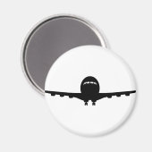 vliegtuig magneet (Voorkant / Achterkant)