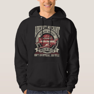 Vliegtuig Mechanic Aviation Mechanic Airplane Mech Hoodie