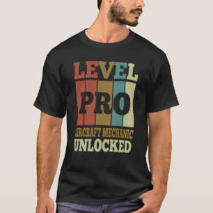 Vliegtuig Mechanic Pro Unlocked  Style Uniqu T-shirt