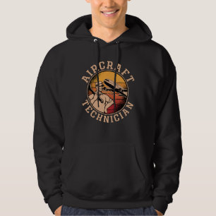 Vliegtuig Mechanic Vliegtuig Technician Aviation Hoodie