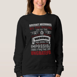 Vliegtuig Mechanische kleding vlakte onderhoud Trui