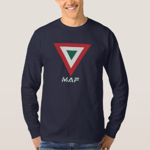 VLIEGTUIG MEXICAN AIR FORCE (MAF) ROUNDEL T-SHIRT