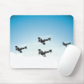  Vliegtuig Muismat (Met muis)