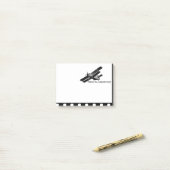 Vliegtuig, New Horizons, Motivatie (Plane kantoor) Post-it® Notes (Op bureau)