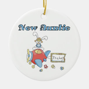 Vliegtuig New Tunt of Boy T-shirts and Gifts Keramisch Ornament