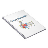 Vliegtuig nieuwe tante van jongen T-shirts en gesc Notitieboek (Rechterzijde)