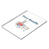 Vliegtuig nieuwe tante van jongen T-shirts en gesc Notitieboek (Linkerzijde)