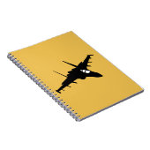vliegtuig notitieboek (Rechterzijde)