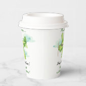 Vliegtuig Oh My Time vliegt Reis Eerste Verjaardag Papieren Bekers (Rechts)