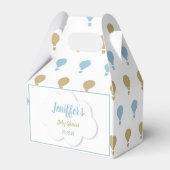 Vliegtuig/ omhoog en weg! bedankdoosjes. bedankdoosjes (Achterkant)