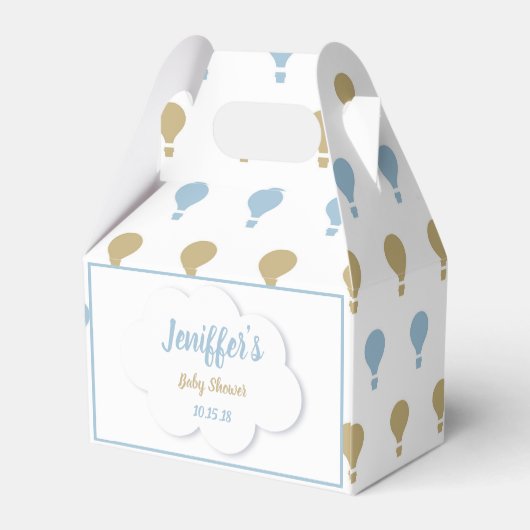 Vliegtuig/ omhoog en weg! bedankdoosjes. bedankdoosjes (Achterkant)