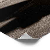 vliegtuig op een baan poster (Hoek)