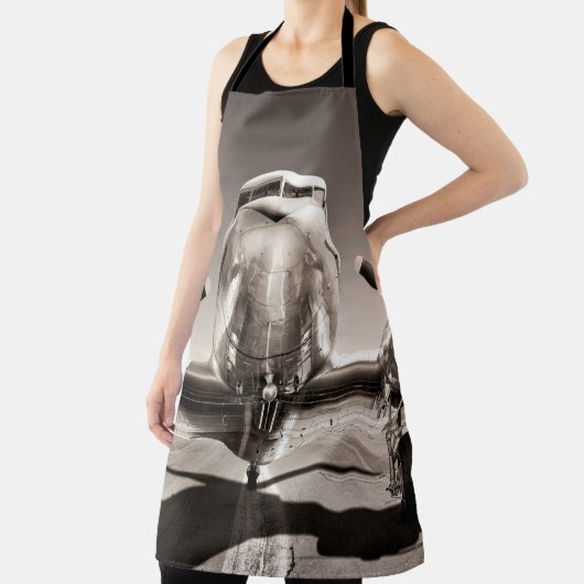 vliegtuig op een baan schort (Insitu)