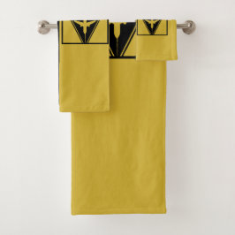 Vliegtuig op landingsbaan met aankomsten, vertrek, bad handdoek