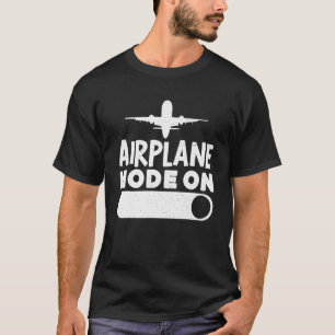 Vliegtuig op piloot-gecertificeerd Vliegtuig Vlieg T-shirt