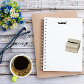  vliegtuig P-51 Mustang Rubberstempel