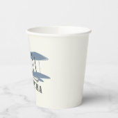  vliegtuig papieren bekers (Links)