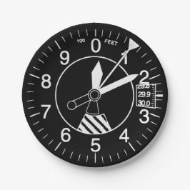 Vliegtuig Papieren Bordje