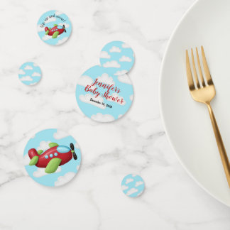 Vliegtuig Party Table Confetti