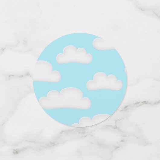 Vliegtuig Party Table Confetti (Kleine voorkant)