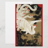 VLIEGTUIG PHOENIX, Veer, hart Valentijnsdag Briefpapier (Voorkant / Achterkant)