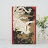 VLIEGTUIG PHOENIX, Veer, hart Valentijnsdag Briefpapier (Staand voorkant)