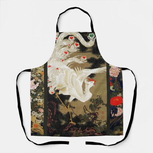 VLIEGTUIG PHOENIX, Veer, hart Valentijnsdag Schort (Voorkant)