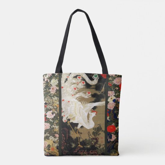 VLIEGTUIG PHOENIX, Veer, hart Valentijnsdag Tote Bag (Achterkant)