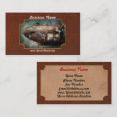 Vliegtuig - piloot - De vliegende wolk Visitekaartje (Voorkant / Achterkant)