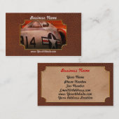 Vliegtuig - piloot - Luchtmacht - Ga naar tijger Visitekaartje (Voorkant / Achterkant)