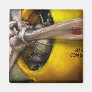 Vliegtuig - Piloot - Propeller - Twin Wasp Magneet