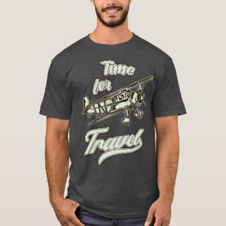 Vliegtuig piloot van de vliegtuigexploitant (Aviat T-shirt