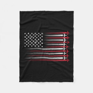 Vliegtuig Pilot Art voor Mannen Vrouwen Luchtvaart Fleece Deken