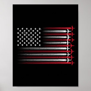 Vliegtuig Pilot Art voor Mannen Vrouwen Luchtvaart Poster