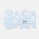 Vliegtuig Pilot Boy's Birthday Bedankdoosjes (Uitgevouwen)