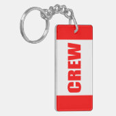  Vliegtuig Pilot "Crew"-Sleutelhanger Sleutelhanger (Voorkant Links)