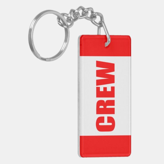  Vliegtuig Pilot "Crew"-Sleutelhanger Sleutelhanger (Voorkant Links)