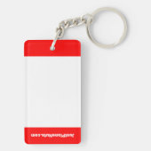  Vliegtuig Pilot "Crew"-Sleutelhanger Sleutelhanger (achterkant)