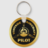  VLIEGTUIG PILOT SLEUTELHANGER (Voorkant)