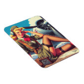 vliegtuig Pin-Up Magneet (Rechterzijde)