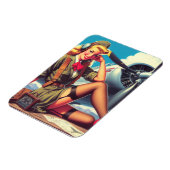 vliegtuig Pin-Up Magneet (Linkerzijde)