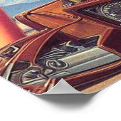  vliegtuig Pin-Up Poster (Hoek)