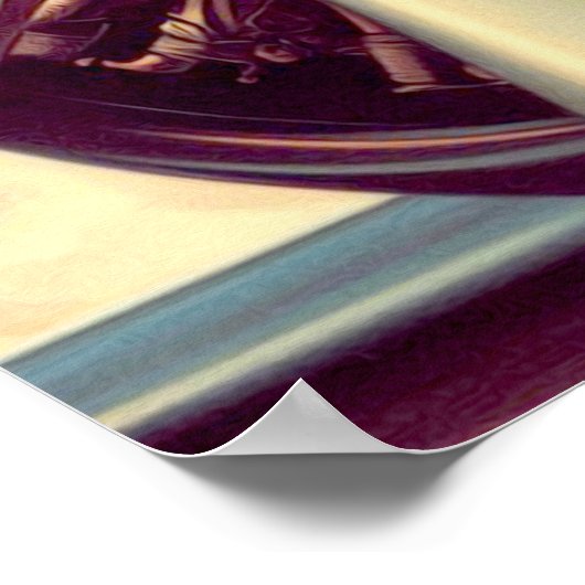 vliegtuig Pin-up Poster (Hoek)