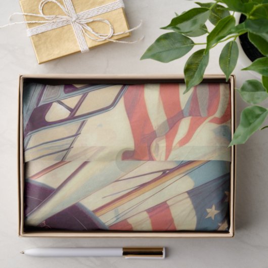  vliegtuig Pin-up Tissuepapier (Geschenk)