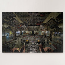 Vliegtuig Plane Cockpit Jigzaag Puzzle 1014 pc.