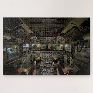Vliegtuig Plane Cockpit Jigzaag Puzzle 1014 pc. Legpuzzel